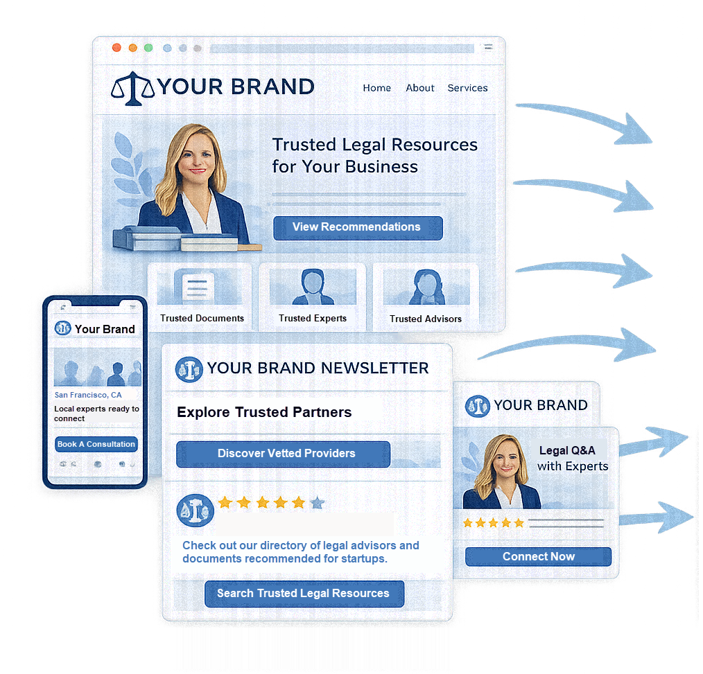 Brand channels distributing fragmented links